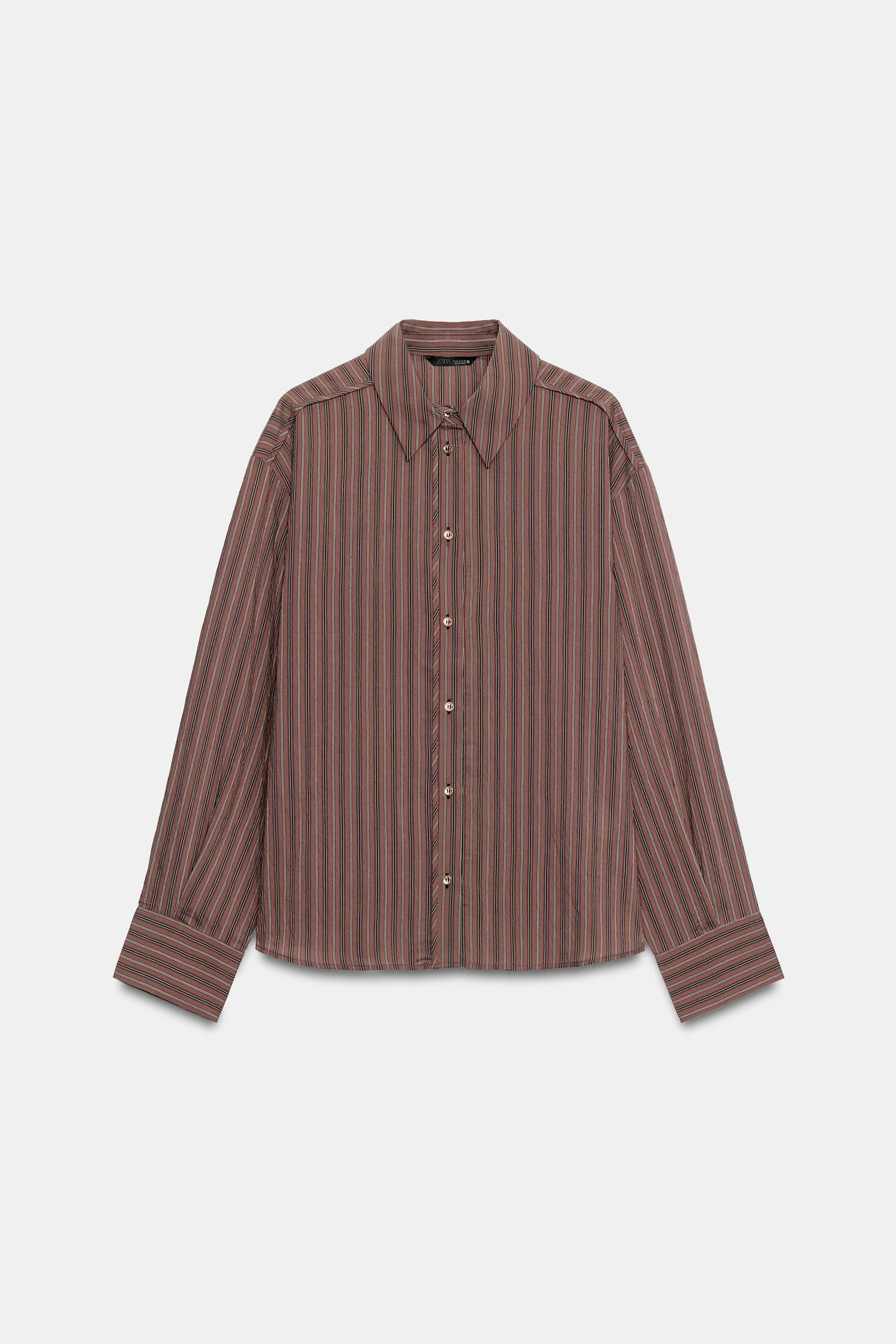 CHEMISE FLUIDE À RAYURES